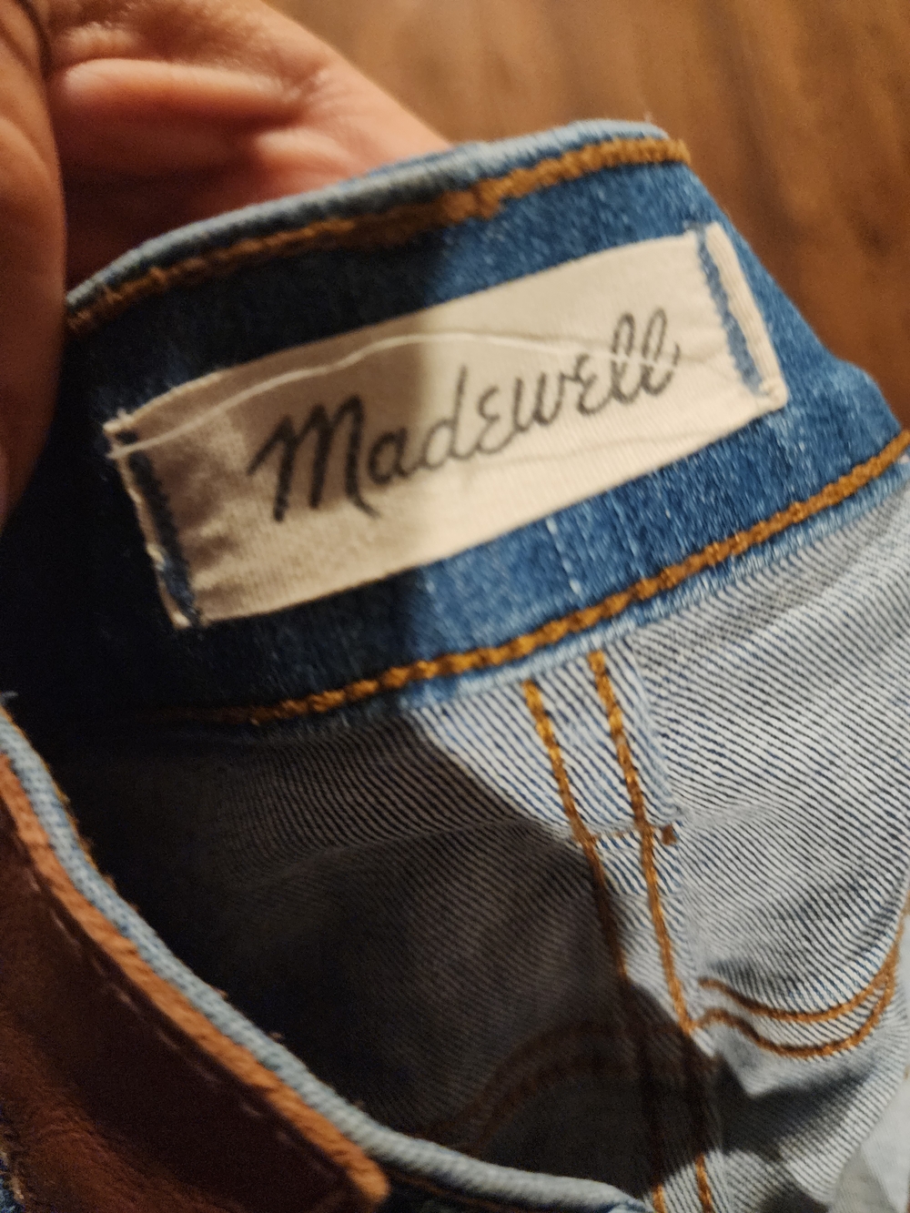 Madewell Men's Blue Denim Jeans
